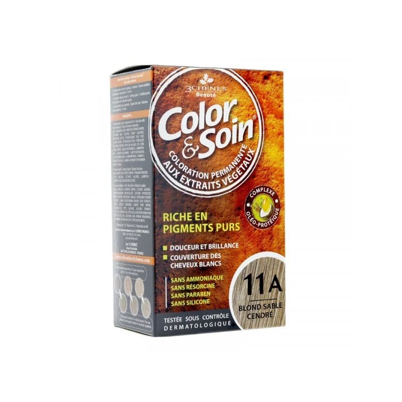 3 chênes LES 3 CHENES COLOR&SOIN BLOND SABLE CENDRE 11A