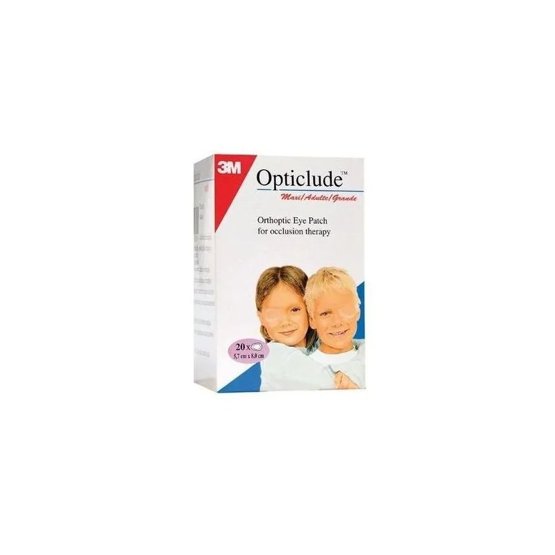 3M 3M OPTICLUDE MAXI ADULTE - 20 Pansements
