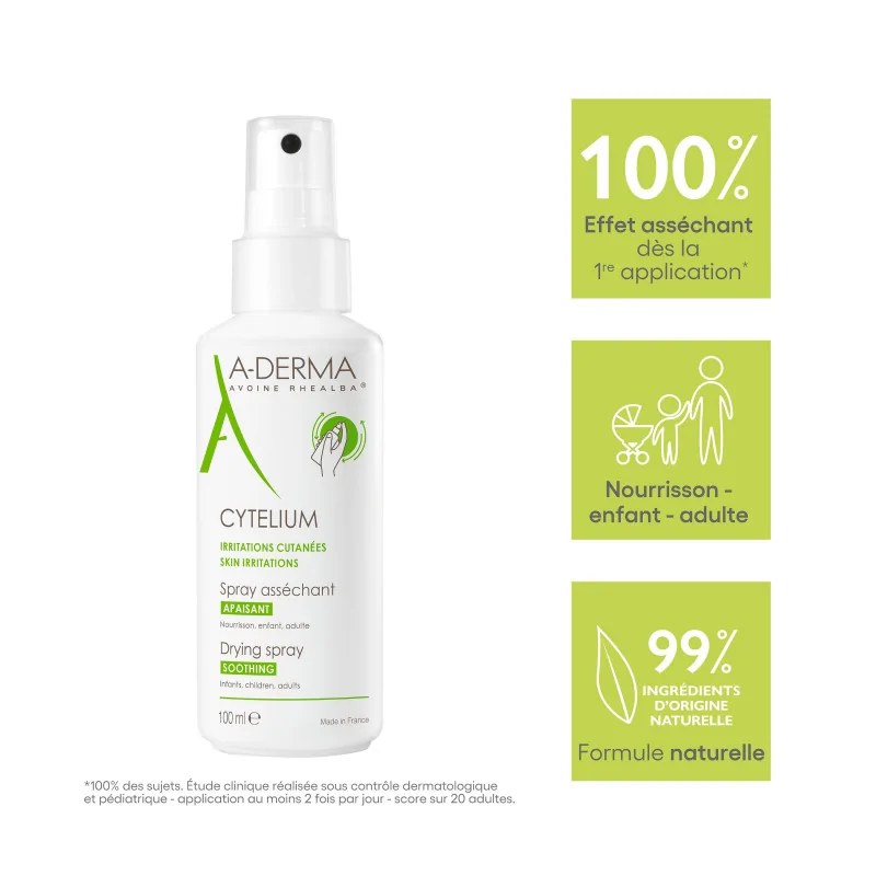 A-DERMA A-DERMA CYTELIUM SPRAY ASSECHANT 100ML — vue 2