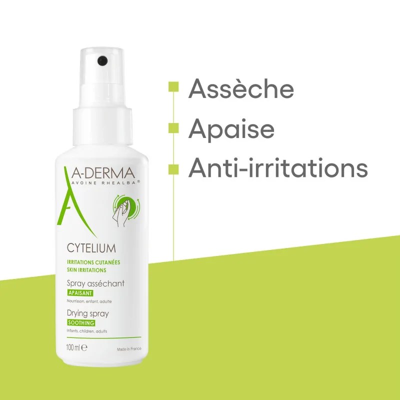 A-DERMA A-DERMA CYTELIUM SPRAY ASSECHANT 100ML — vue 3