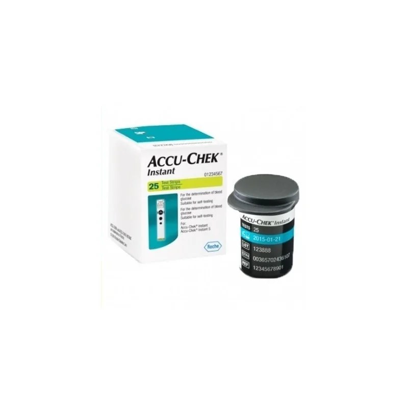 ACCU-CHEK ACCU-CHEK INSTANT  25 bandellettes