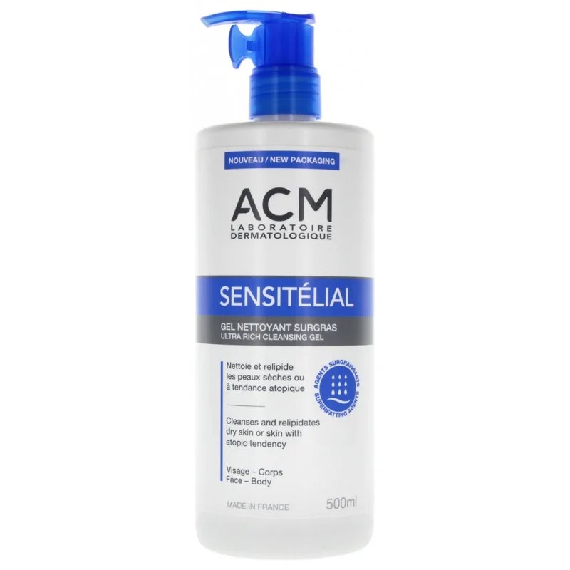 ACM ACM SENSITELIAL GEL NETTOYANT SURGRAS 500ML