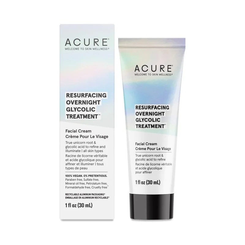 ACURE Acure Resurfacing Overnight Glycolic Treatment 30ml