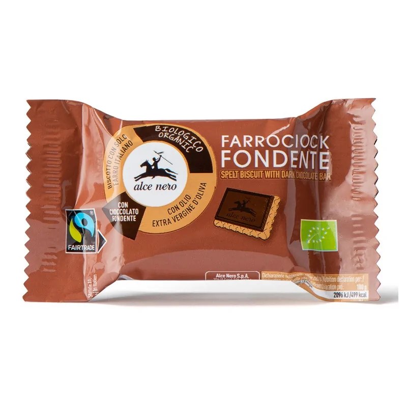 ALCE NERO ALCE NERO BISCUIT EPEAUTRE CHOCOLAT AU LAIT 28G