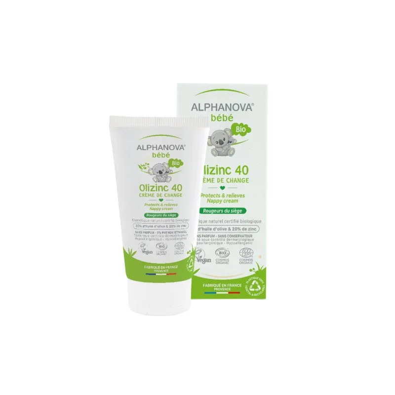 alphanova ALPHANOVA OLIZINC CREME DE CHANGE  BEBE 50g