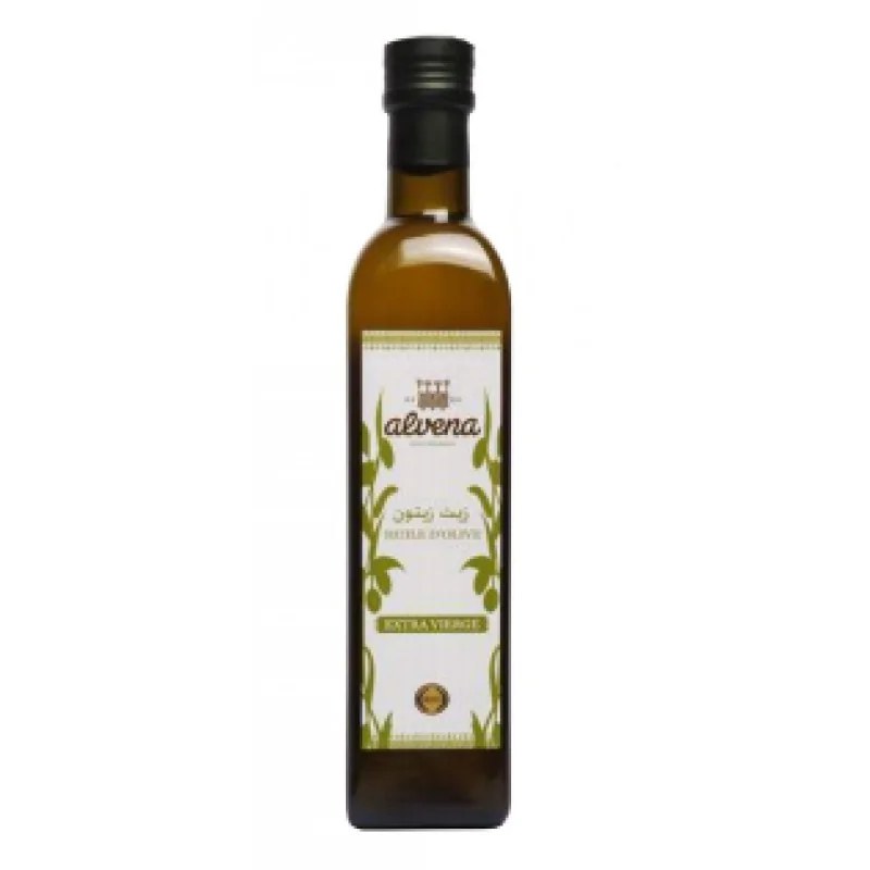 alvena Alvena HUILE D'OLIVE EXTRA VIERGE 1ère PRESSION A FROID ORIGINE MARRAKECH 500 ML
