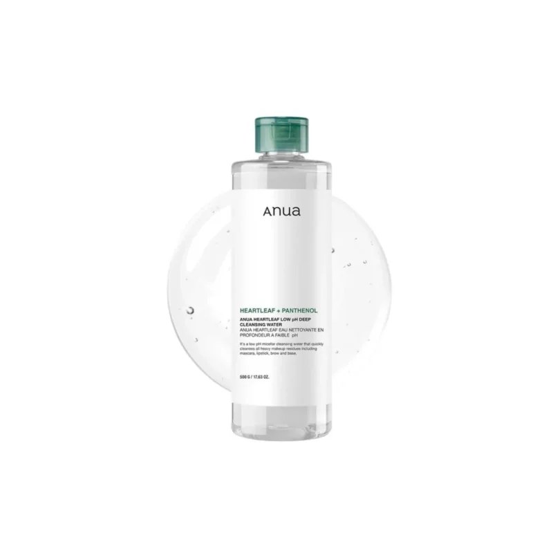 ANUA ANUA HEARTLEAF 87 LOW PH DEEP CLEANSING WATER 500ML