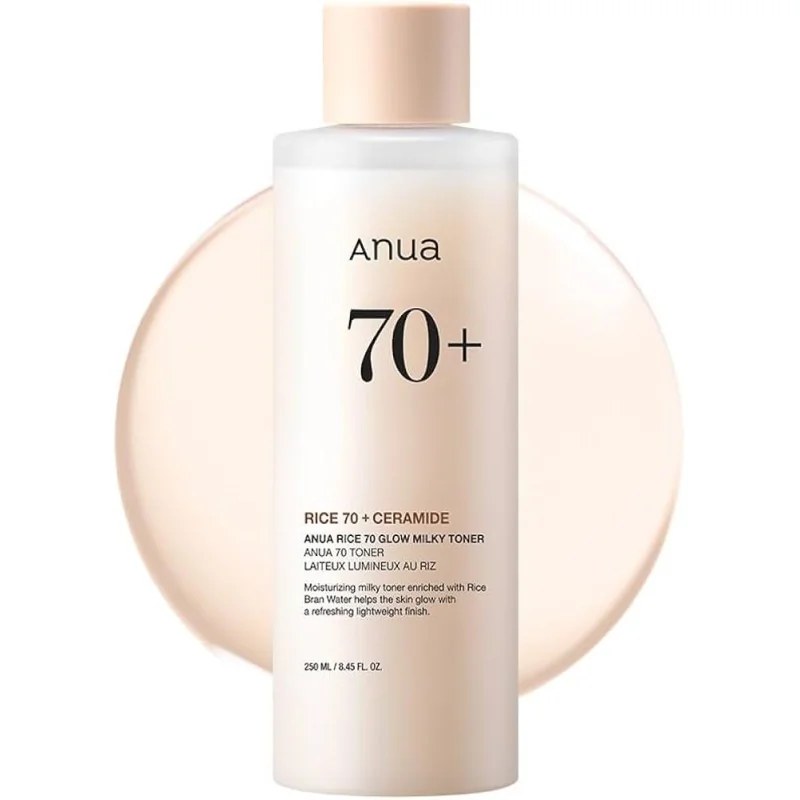 ANUA ANUA RICE 70 GLOW MILKY TONER 250ML