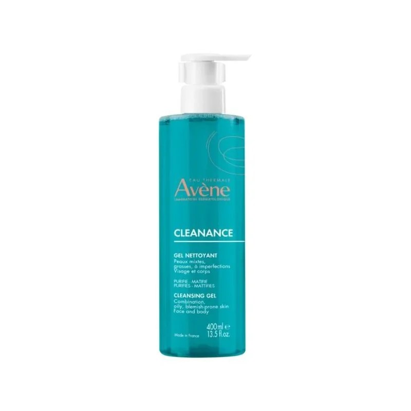 AVENE AVÈNE EAU THERMALE Cleanance Gel Nettoyant 400ml