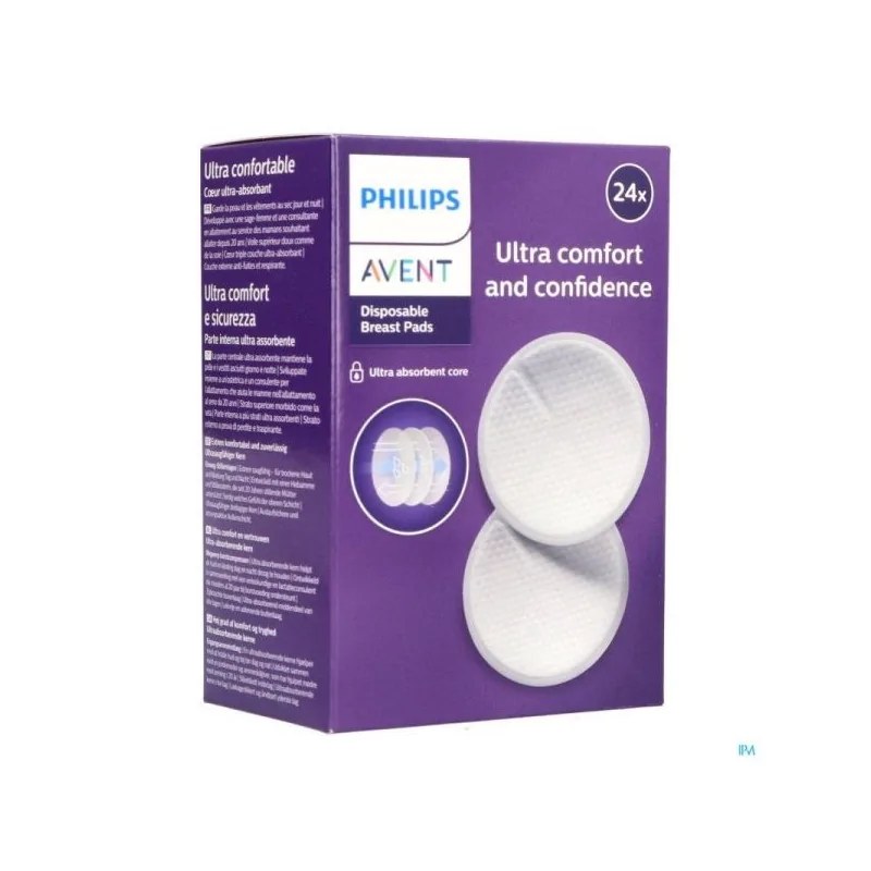 AVENT AVENT Coussinets Jetables Ultra Confort X24 - SCF254/24