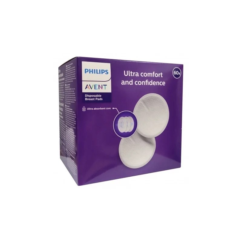 AVENT AVENT COUSSINETS JETABLES ULTRA CONFORT X60 - SCF254/61