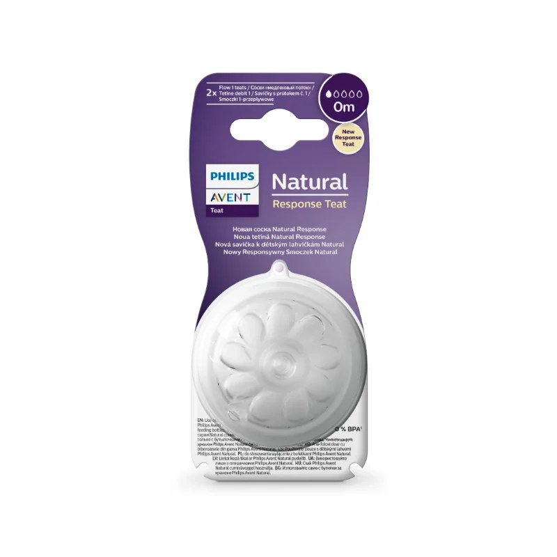 AVENT Avent TETINE NATURAL 3.0 2 PIECES 0M - SCY961/02