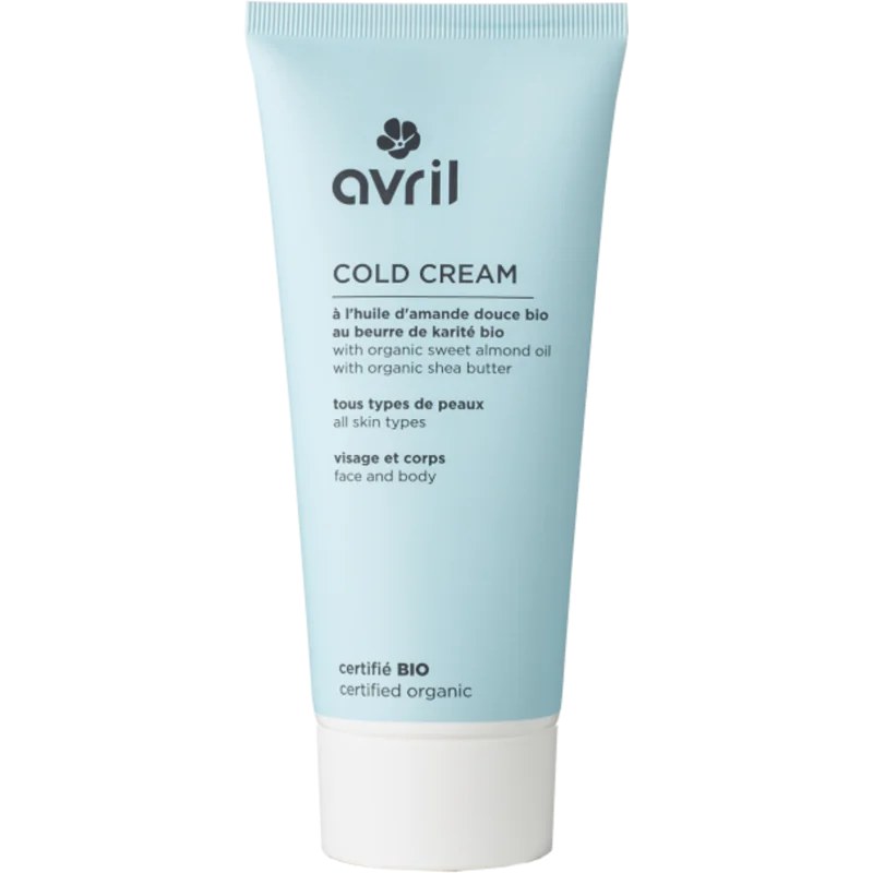 Avril AVRIL COLD CREAM 200 ML A L HUILE D AMANDE DOUCE ET AU BEURRE DE KARITE BIO 200 ML