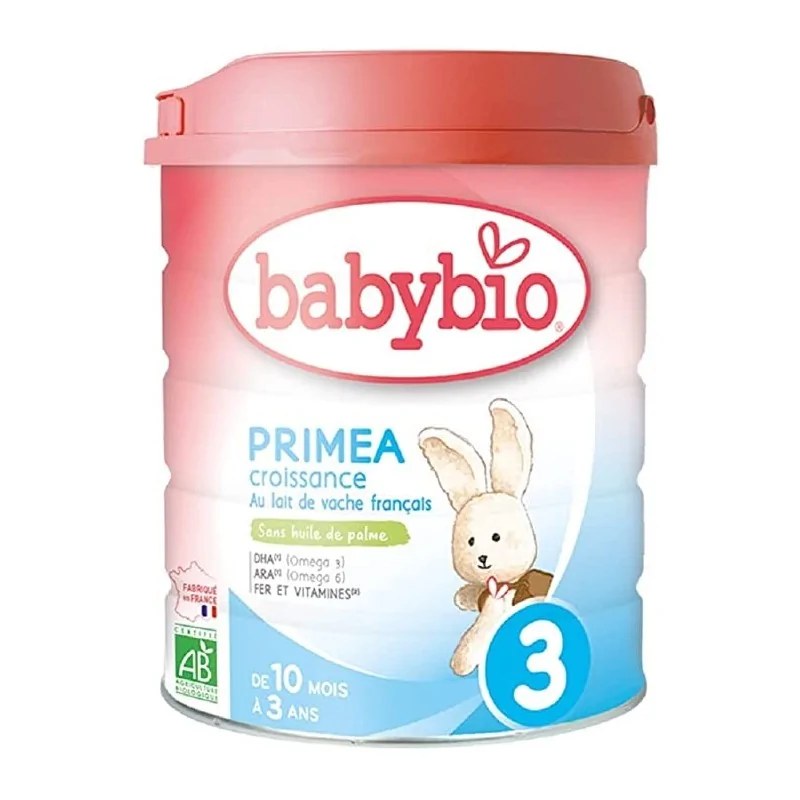 BABYBIO BABYBIO Lait de Croissance Primea 3ème Âge 800G
