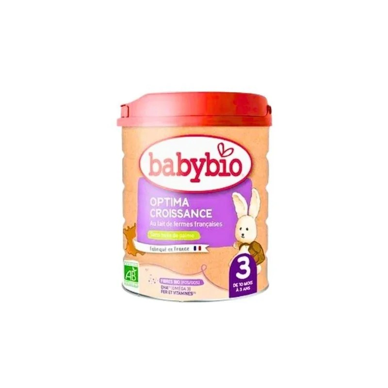 BABYBIO BABYBIO OPTIMA CROISSANCE 3 DE 10 A 3 ANS 800G