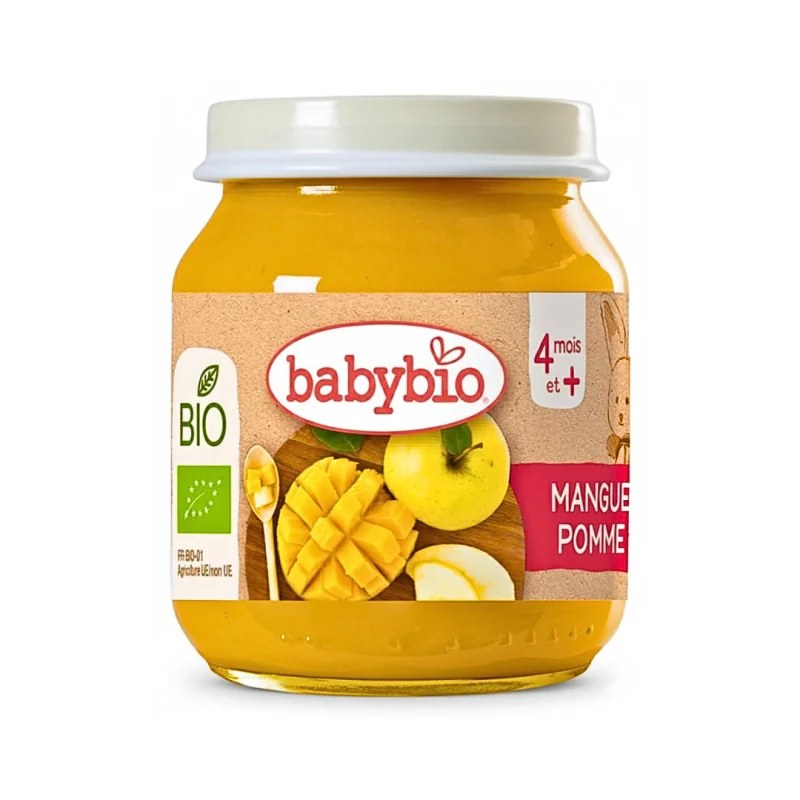 BABYBIO Babybio Petit Pot Mangue Pomme 130g