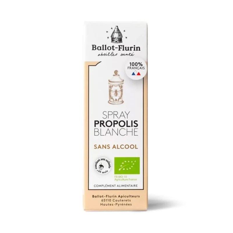 BALLOT-FLURIN BALLOT-FLURIN SPRAY PROPOLIS SANS ALCOOL 15ML