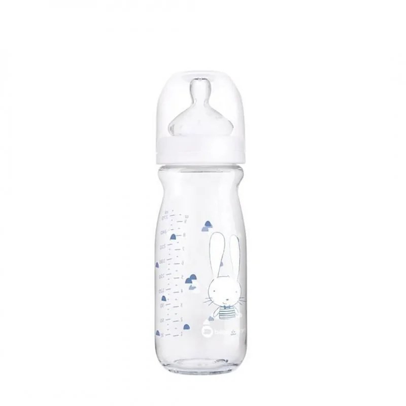 Bébé Confort BÉBÉ CONFORT BIBERON  VERRE EMOTION 270 ML SWEET BUNNY 0952