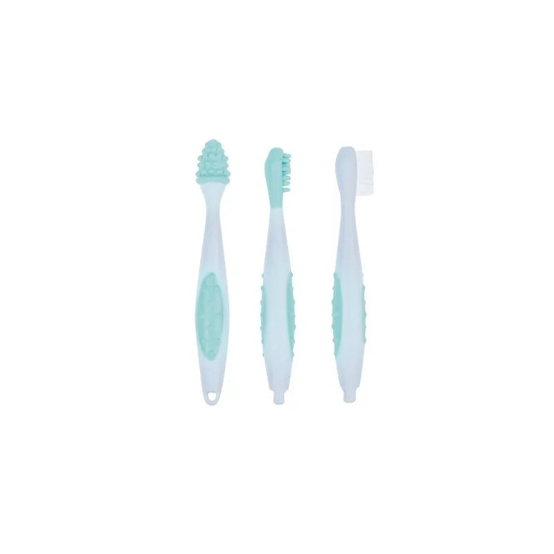 Bébé Confort Bébé Confort set de 3 brosses à dents + étui 0-36 mois