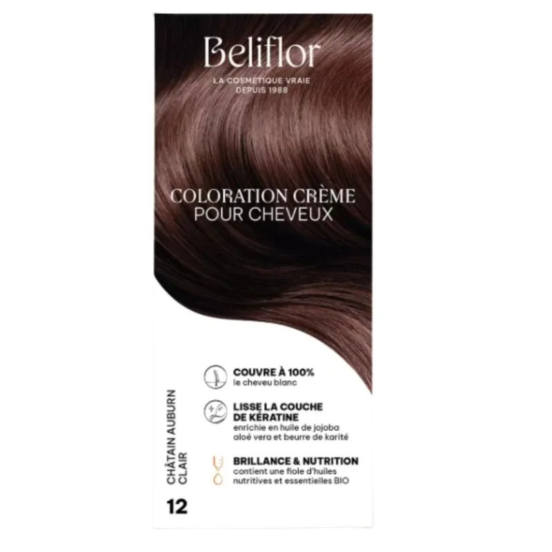 Beliflor Beliflor UNIDOSE N° 12 CHATAIN AUBURN CLAIR  120ml