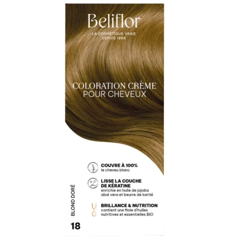 Beliflor Beliflor UNIDOSE N° 18 BLOND DORE  120ml