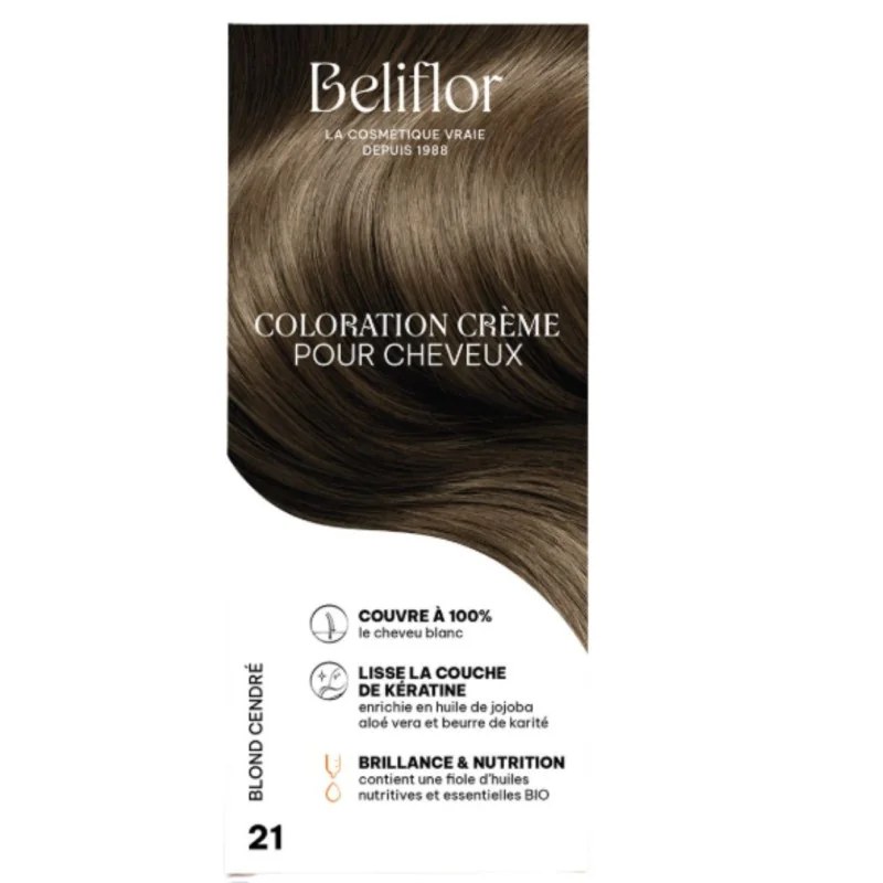 Beliflor Beliflor UNIDOSE N° 21 BLOND CENDRE 120ml