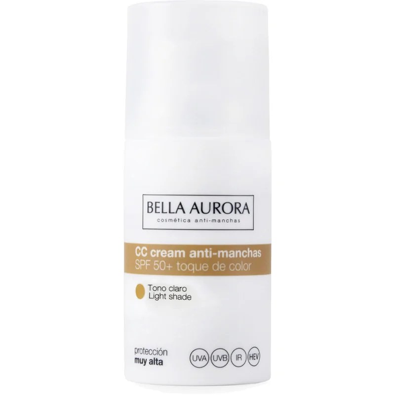 Bella Aurora Bella Aurora CC crème anti-taches SPF50 Teinte Claire 30ml