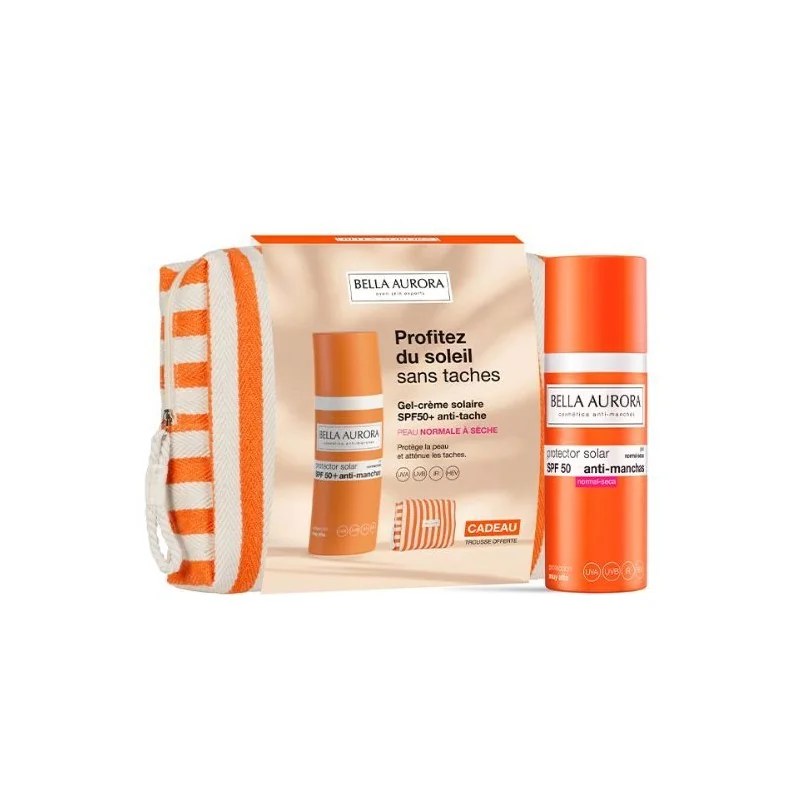 Bella Aurora BELLA AURORA OFFRE ECRAN DEPIGM SPF50 + PEAU NORMAL A SECHE 50 ML+ TROUSSE OFFERTE