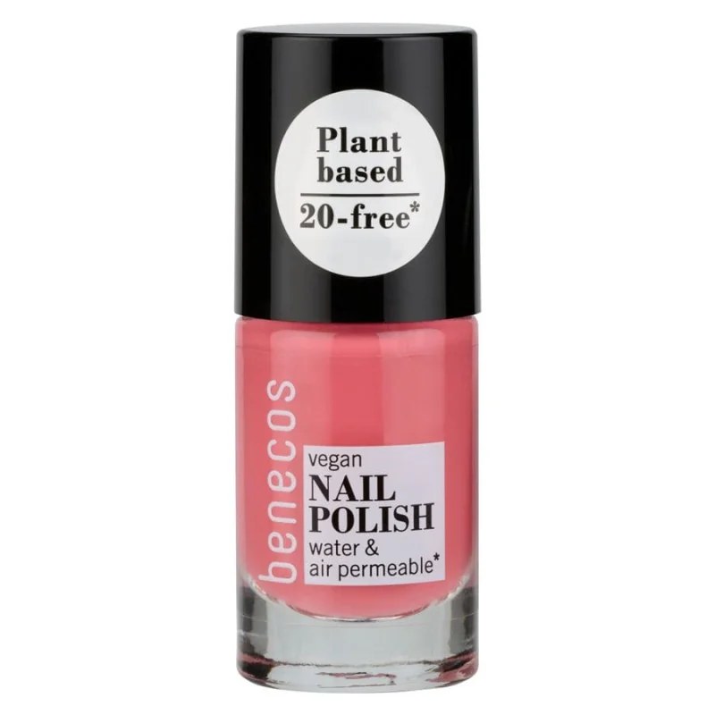 BENECOS BENECOS NAIL POLISH - PEACH SORBET PERMÉABLE À L'EAU ET À L'OXYGÈNE - 5ML