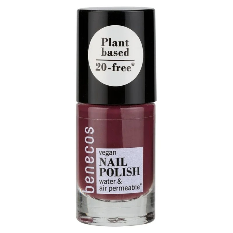 BENECOS BENECOS NAIL POLISH - SWEET PLUM - PERMÉABLE À L'EAU ET À L'OXYGÈNE 5ML