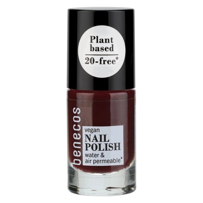 BENECOS BENECOS NAIL POLISH - VAMP - PERMÉABLE À L'EAU ET À L'OXYGÈNE 5ML