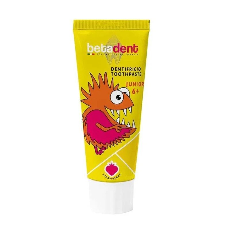 BETADENT BETADENT DENTIFRICE JUNIOR 6ANS+ GOUT FRAISE 75 ML