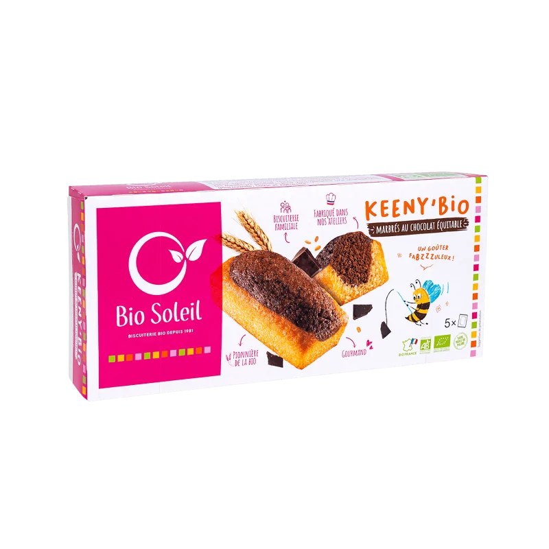 BIO SOLEIL BIO SOLEIL KEENY'BIO MARBRES AU CHOCOLAT 150G