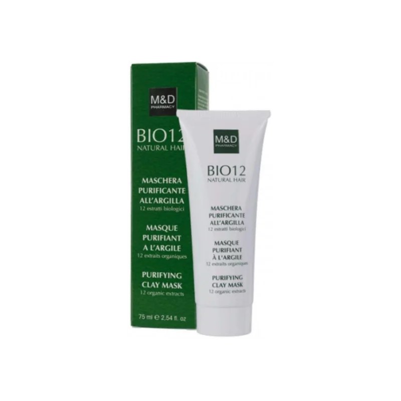 Bio12 BIO12 Masque purifiant a l'argile 75ml