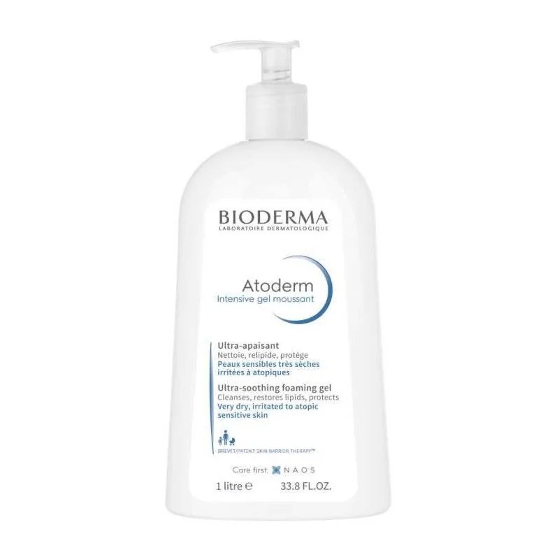BIODERMA BIODERMA ATODERM INTENSIVE GEL MOUSSANT 1 LITRE