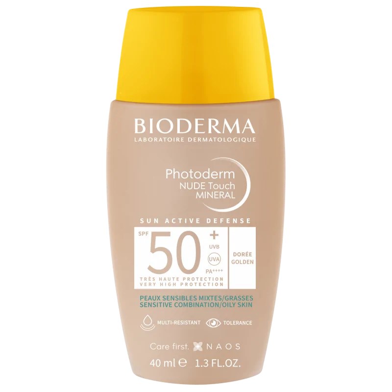 BIODERMA bioderma Photoderm NUDE Touch SPF 50+ Teinte Dorée — vue 2