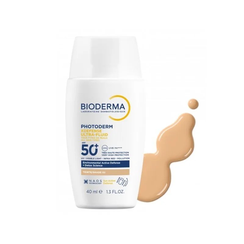 BIODERMA Bioderma Photoderm Xdefense Ultra Fluide 02 Teinte spf50+ 40ml