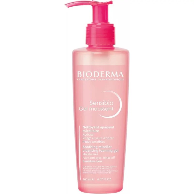 BIODERMA BIODERMA SENSIBIO GEL MOUSSANT NETTOYANT DOUCEUR PEAUX SENSIBLES 200 ML