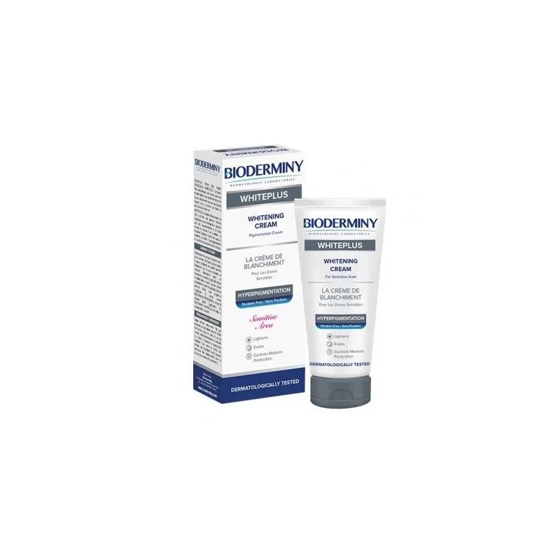 Bioderminy Bioderminy Whiteplus creme blanchiment Z.sensibles 50ml