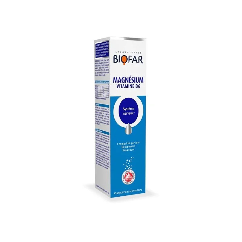 BIOFAR Biofar Magnésium b6+b2 20 capsules