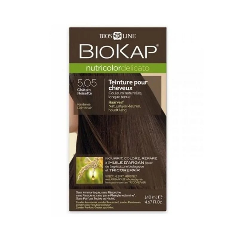 Biokap Biokap Nutricolor Delicato 5.05 Châtain noisette