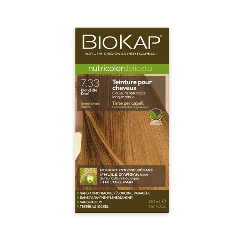 Biokap Biokap Nutricolor Delicato 7.33 Blond Blé Doré