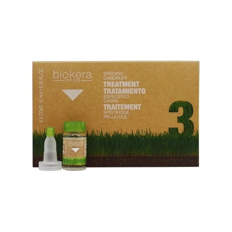 BIOKERA BIOKERA TRAITEMENT ANTI PELLICULAIRE INTENSIF 6 AMP