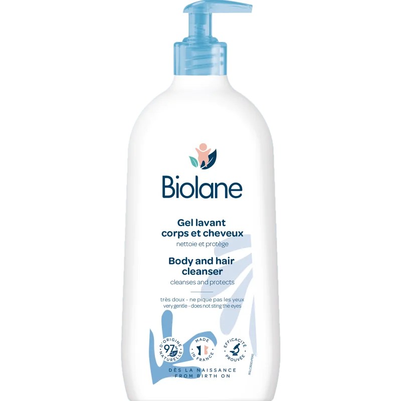 Biolane Biolane Gel lavant corps et cheveux 750ml