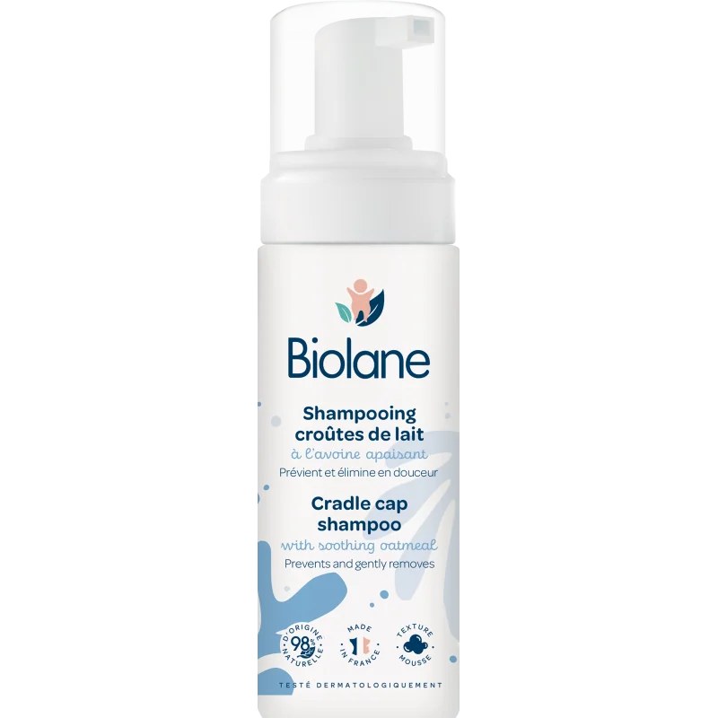 Biolane BIOLANE Shampooing croûtes  de lait 150ML