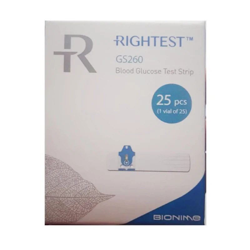 BIONIME BIONIME RIGHTEST GS 260 25 PIECES