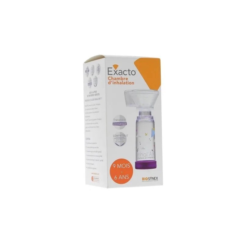 BIOSCREEN Biosynex Exacto Chambre d'Inhalation 9 mois - 6 ans