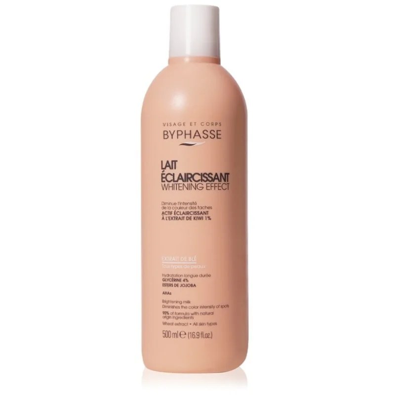 Byphasse BYPHASSE LAIT ÉCLAIRCISSANT À L’EXTRAIT DE BLÉ 500 ML