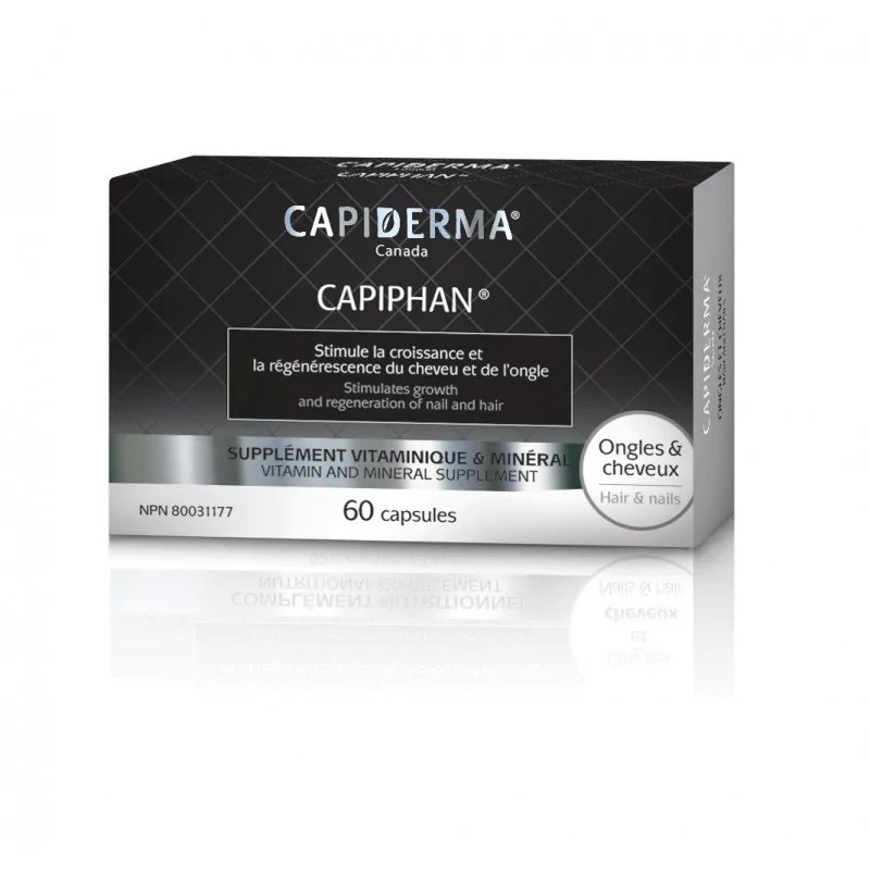 CAPIDERMA CAPIDERMA CAPIPHAN ONGLES ET CHEVEUX 60 GÉLULES