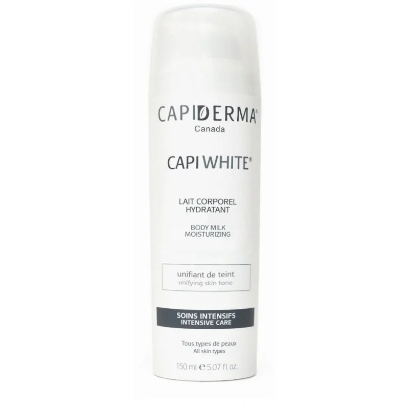 CAPIDERMA CAPIDERMA CAPIWHITE LAIT CORPOREL DÉPIGMENTANT INTENSIF HYDRATANT 150ML SOINS INTENSIFS
